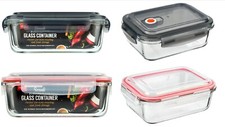 Glass Clip Lock Containers