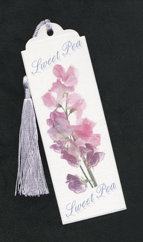 Sweet pea floral - pea, book
