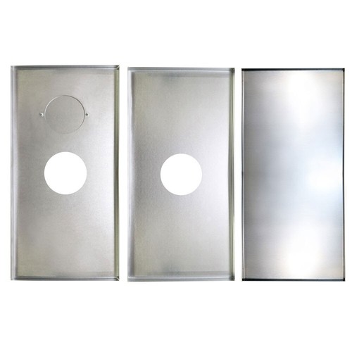 Chimney register closure plate - register,
