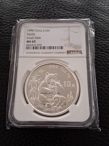 1996 1oz china panda - 1996,