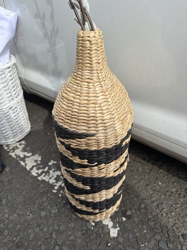 Habitat wicker basket - wicker, large