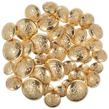 40 Pcs Blazer Buttons Retro