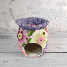 Yankee Candle Ceramic Floral Daisy Wax Oil Melt Burner