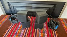 2 X BOSE BLACK DOUBLE CUBE