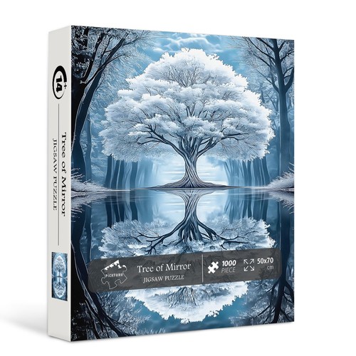 1000 piece puzzle tree - 1000,