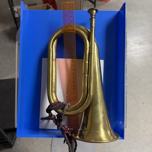 Bugle solid brass - solid, brass/copper