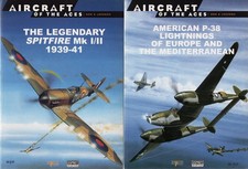 AIRCRAFT Of The ACES ~ Legendary SPITFIRE Mk1 & P38 Lightning  ~ OSPREY-DELPRADO
