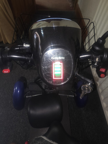 Electric harley wheel - harley, 4-wheel