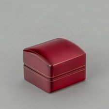Luxury cherry wooden ring box - cherry,
