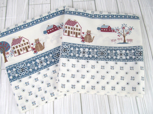 Vintage curtain panels - vintage,