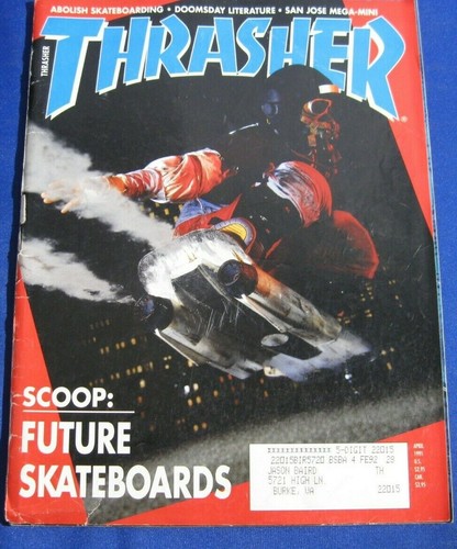 Thrasher magazine april - thrasher, magazine-april
