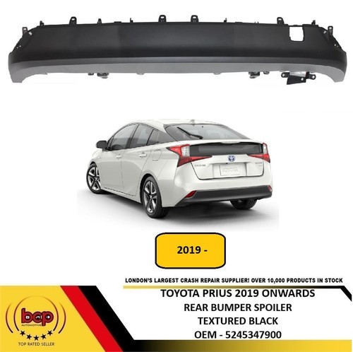 Toyota prius 2019 rear - prius, on