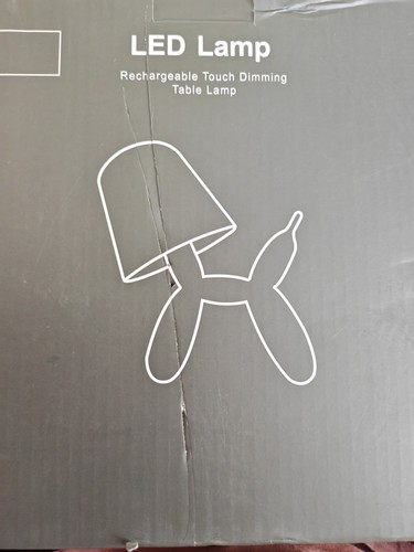 Balloon dog table - dog,