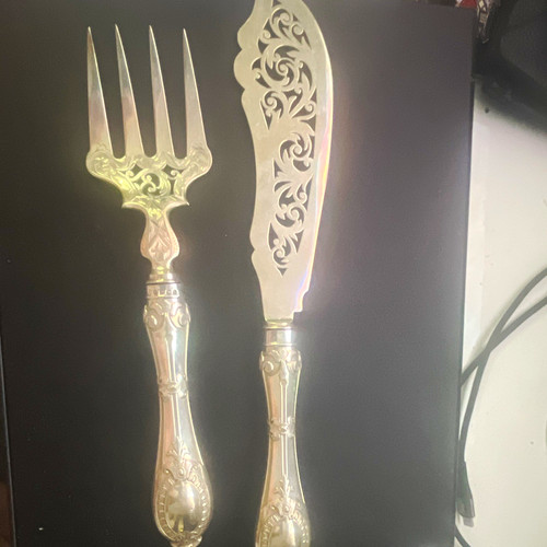 Vintage 925 silver - , knife