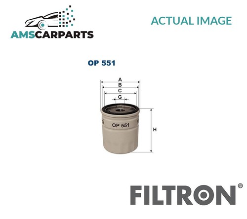 Engine oil filter op551 - engine,