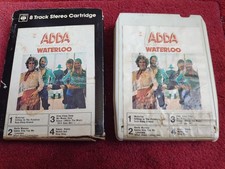 ABBA - Waterloo 1974 8 Track Tape with slipcase