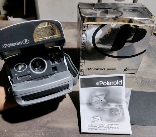 Polaroid p600 silver - polaroid, with