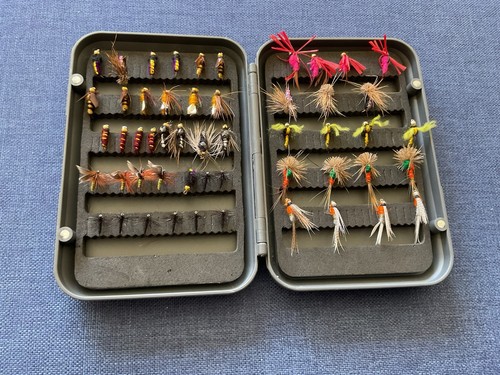 Set fly fishing flies - set,