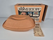 Superb Vintage West German Bay Keramix 111 Romertopf Serves 2-6 1971 Boxed 