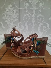 Call it Spring Tan Wedges Size