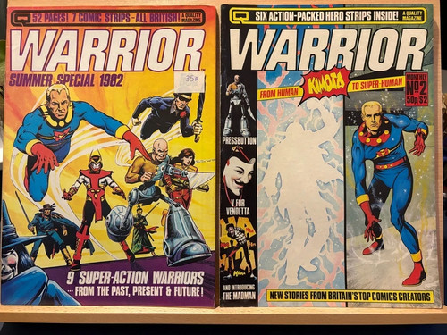 Warrior magazine collection - warrior,