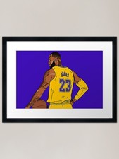 LeBron James Framed Art Print