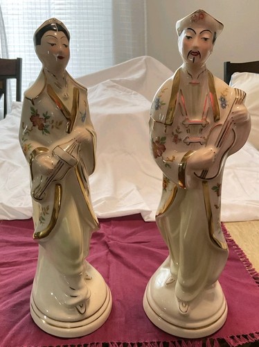 Porcelain oriental asian - porcelain, lady