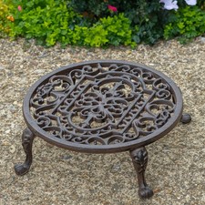 Woodside round cast iron - round,