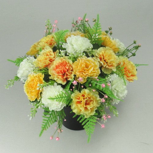 Artificial silk flowers