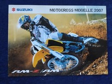 2007 Suzuki RM-Z RM Brochure