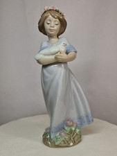 Vintage Spanish Porcelain Figurine, 'Peaceful', from Lladro #6807