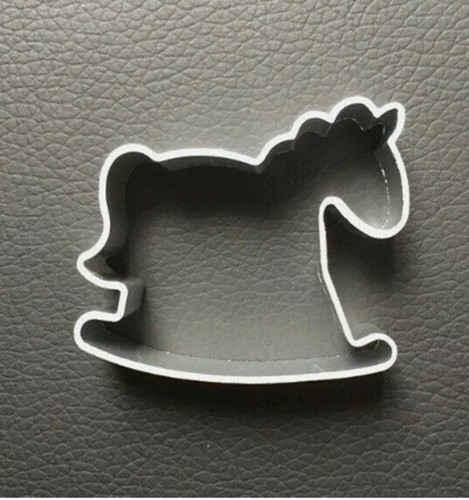 Metal 5cm rocking - metal, horse