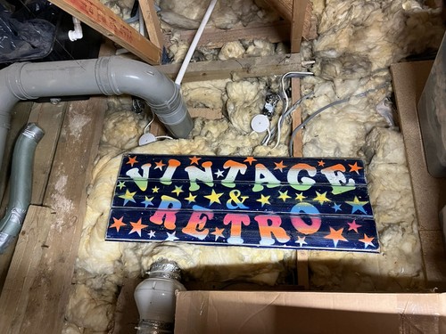 Retro shop fairground sign - retro,