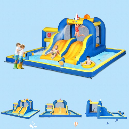 Bouncy castle with - bouncy, blower