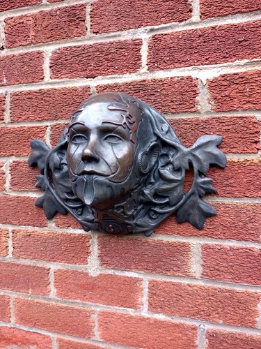 Green man garden - man,