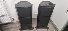 Tannoy 611 Standing Speakers Pair Black Vintage FAST DISPATCH UK SELLER Mint Con