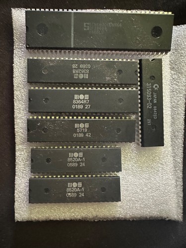 Commodore amiga set chips - amiga, of