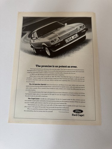 Original 1986 mk3 ford capri - original,