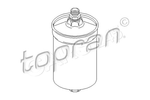 Inline fuel filter fits - filter,