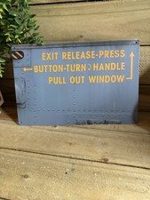 Raf aircraft steel - sign, 8