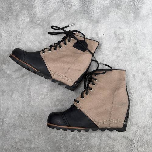 Sorel pdx wedge boots tan - pdx,