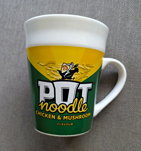 Pot noodle chicken mushroom - pot,
