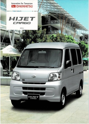 Daihatsu hijet cargo catalog - daihatsu,