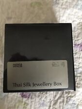 Marks And Spencer Thai Silk Jewellery Box 