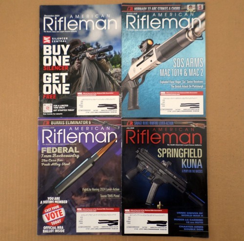 Lot american rifleman - lot,