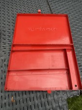 SNAP ON KRA275A VINTAGE TOOL STORAGE TIN. BOUGHT NEW IN THE EARLY 1980s RARE NOW