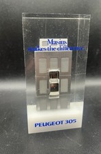 Very Rare Peugeot 305 Retro Acrylic Paper Weight  Piece Mancave Automobilia 
