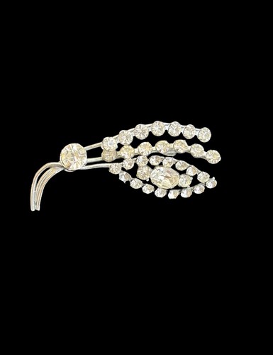 Vintage 1950s silver tone - vintage,