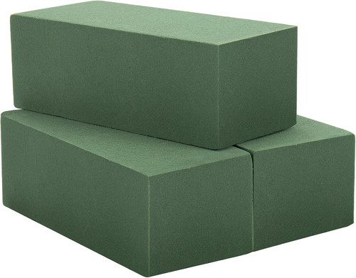 Floral foam pcs - 3, green