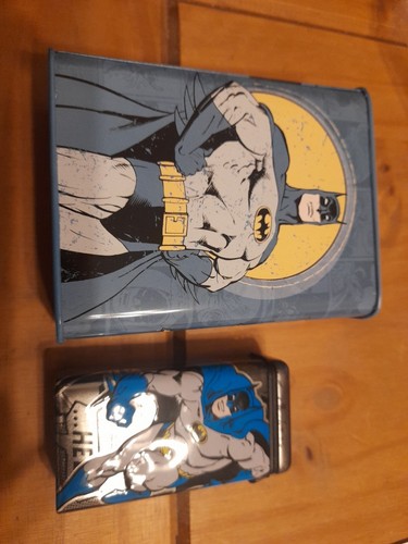 Small batman metal tins - 2,